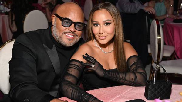 Adrienne Bailon welcomes son Ever James with husband Israel Houghton: "We are so in love"
